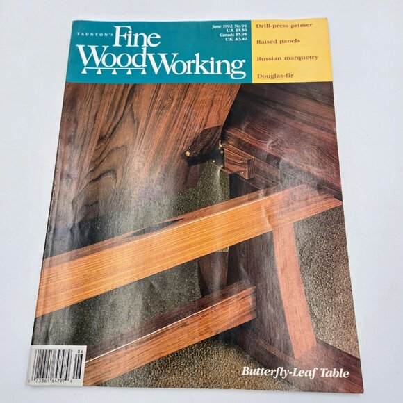 Tauton’s Fine Woodworking Magazine Lot October December 1991 April February June - Picture 6 of 11